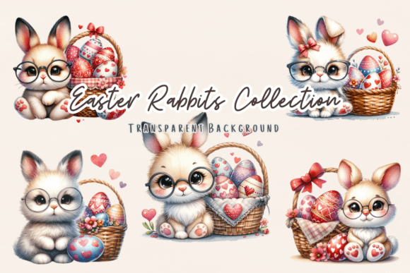 Easter Rabbits Watercolor Collection: A Designer's Guide