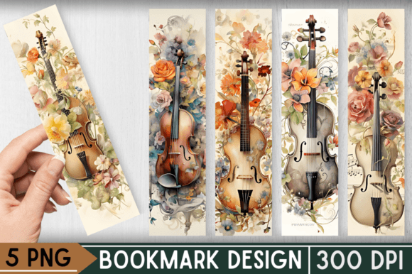 Vintage Watercolor Floral Music Bookmark: A Designer's Guide