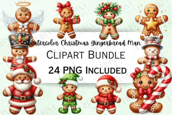 Watercolor Gingerbread Man Clipart: A Designer's Guide to Sweet Visual Storytelling